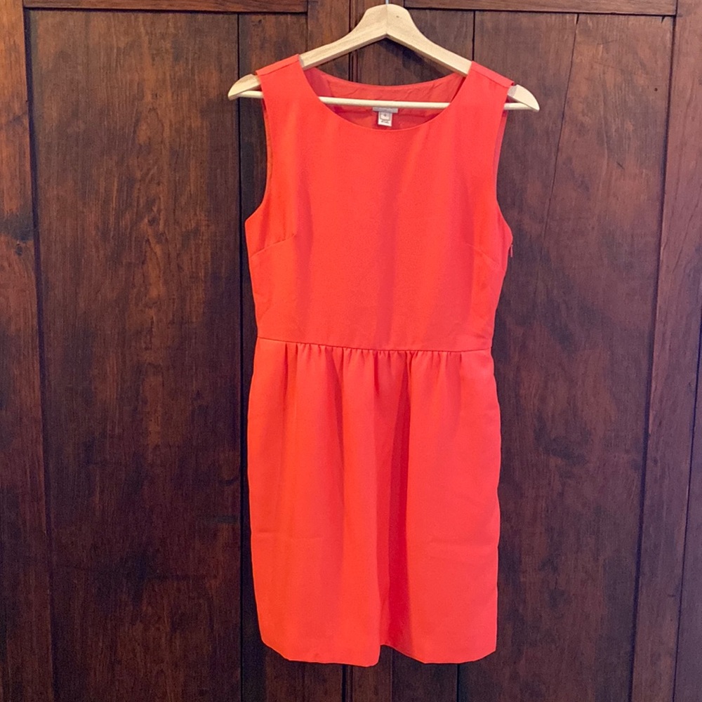 J. Crew Coral Dress